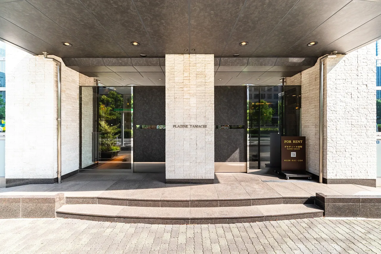 プラティーヌ田町 Entrance